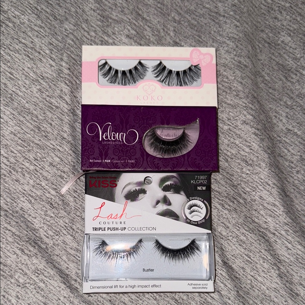 Set of Lashes - Koko Lashes, Velour Lashes, Kiss Lashes